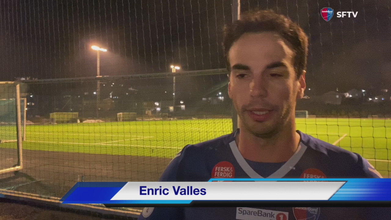 Enric Valles er godt fornøyd med oppkjøringen